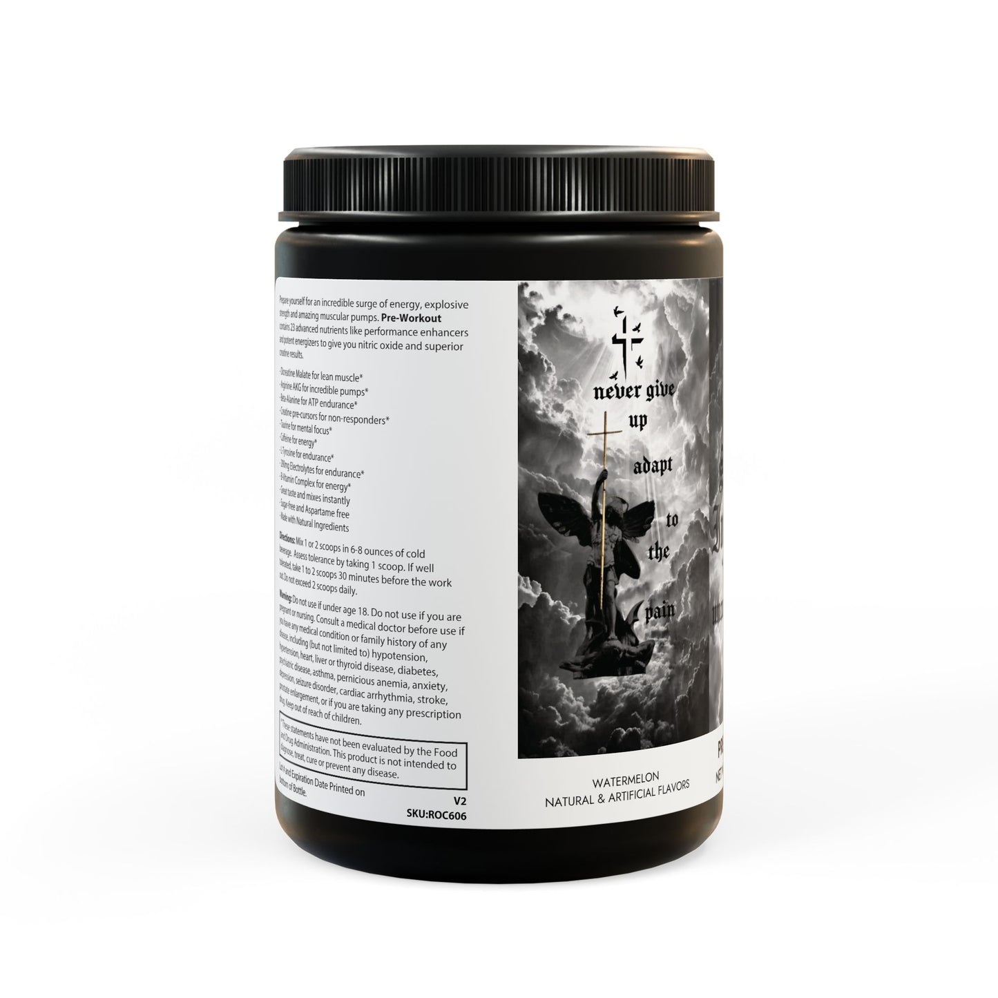 Seek Invictus Pre-Workout Supplement, Watermelon (300g, 10.58oz)