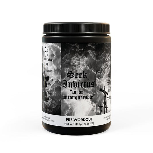Seek Invictus Pre-Workout Supplement, Watermelon (300g, 10.58oz)