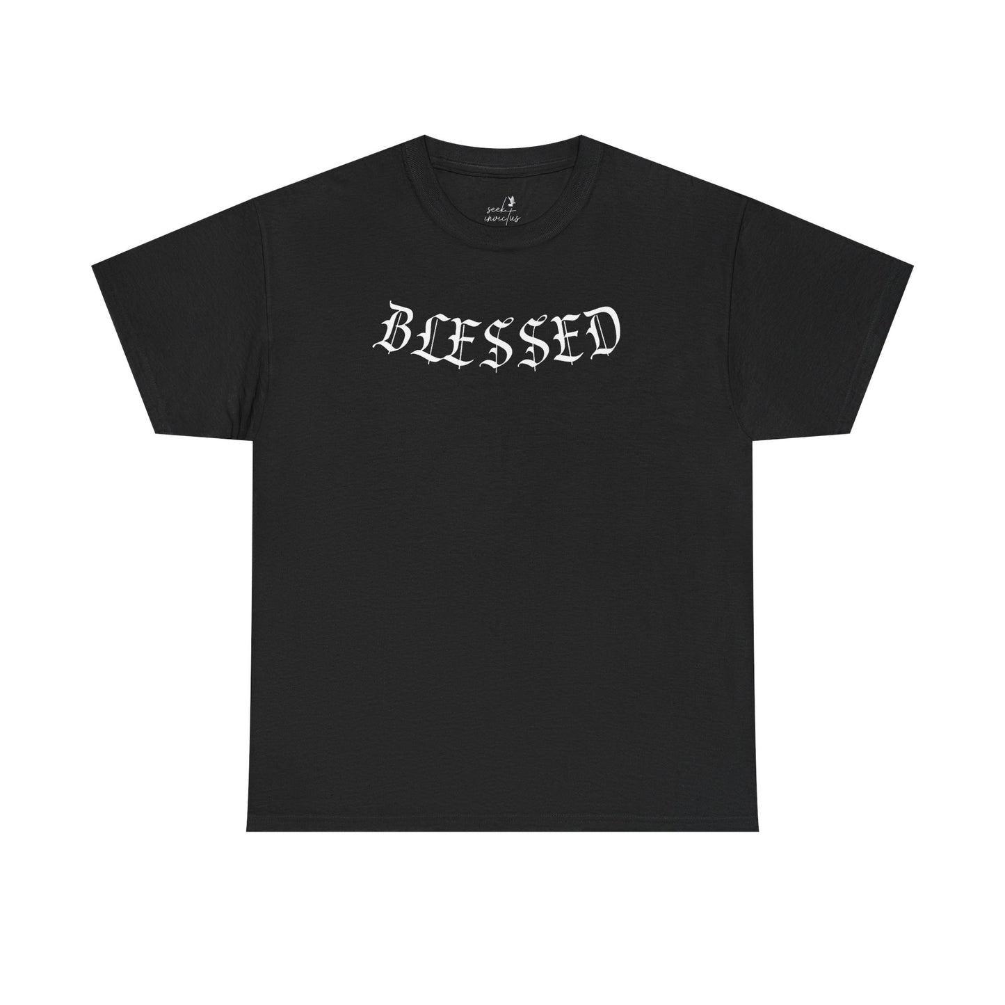 (BLESSED) Unisex Heavy Cotton Tee