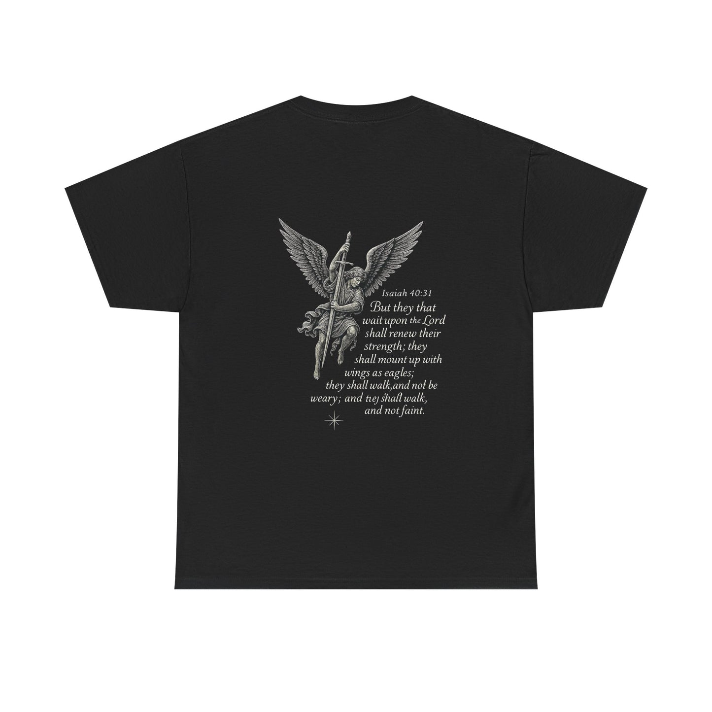 Isaiah 40:31 cotton tee