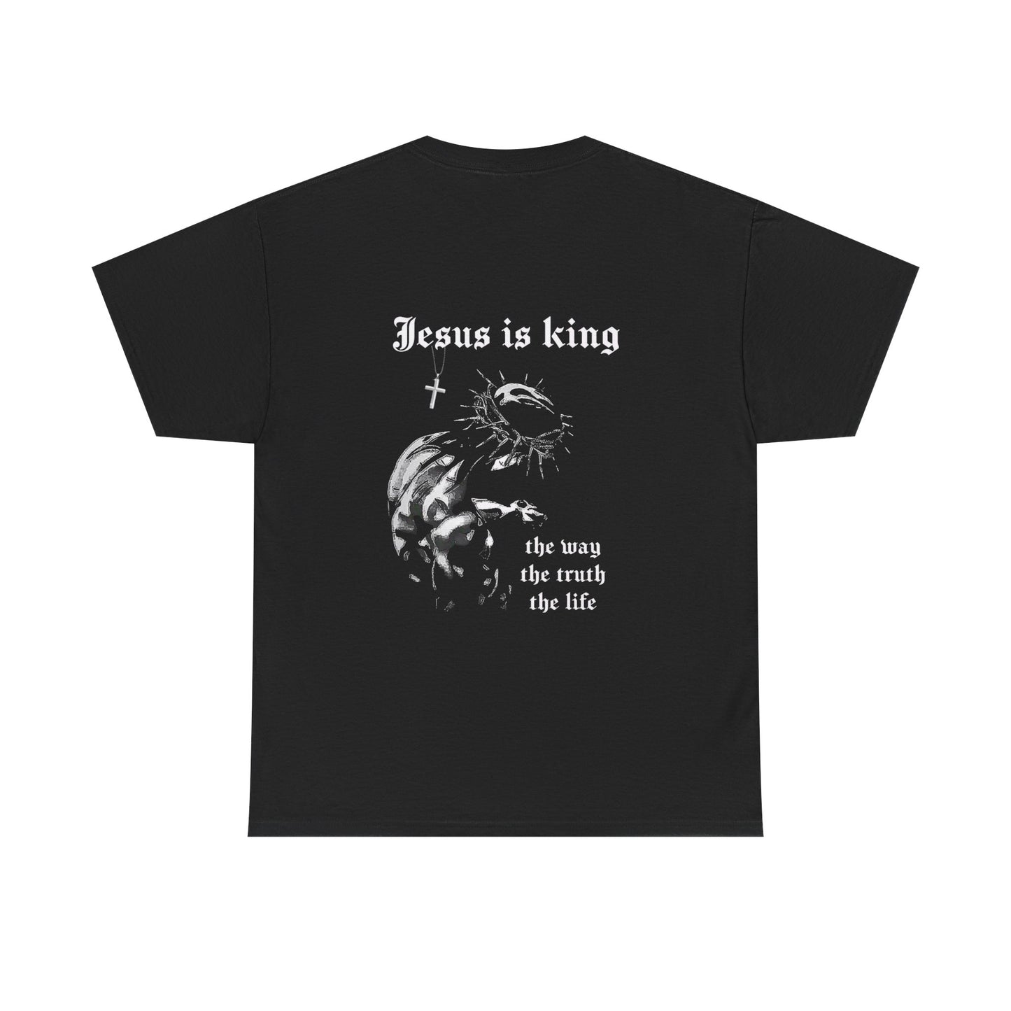 (Jesus Is King) unisex cotton tee