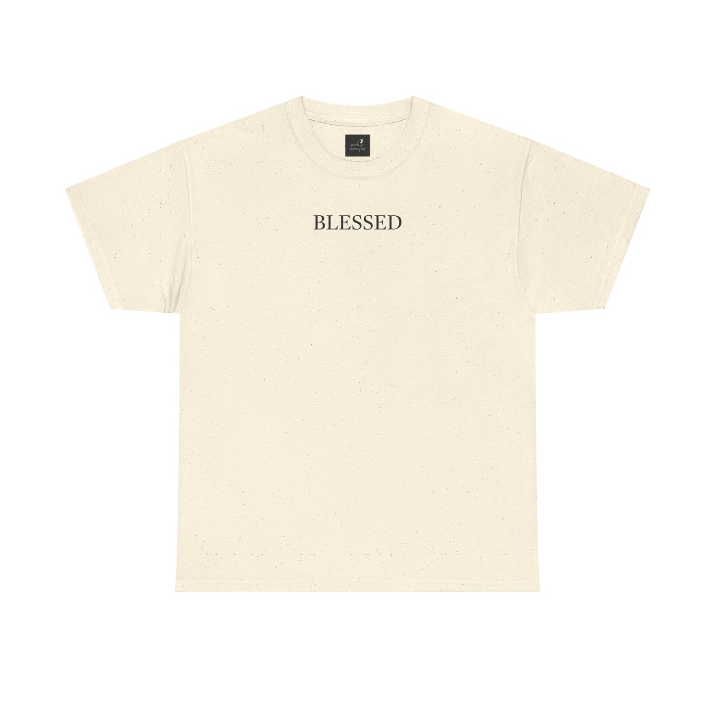 Blessed T‑Shirt — Minimal Script Faith Tee