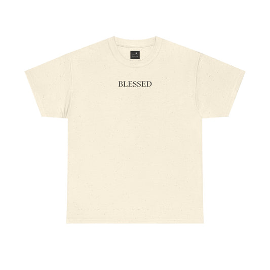 Blessed T‑Shirt — Minimal Script Faith Tee