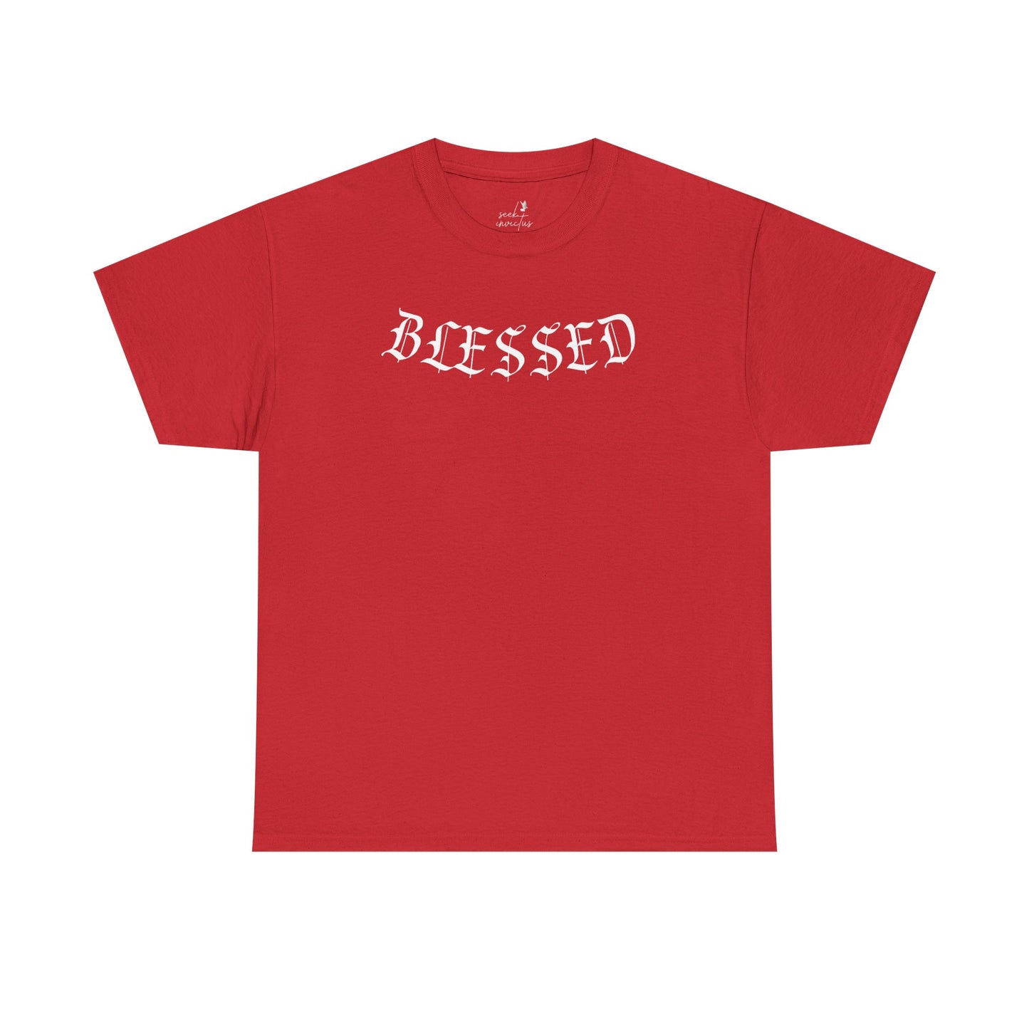 (BLESSED) Unisex Heavy Cotton Tee