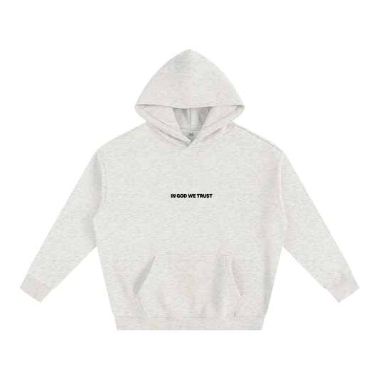 "IN GOD WE TRUST" Oversize Fleeced Hoodie