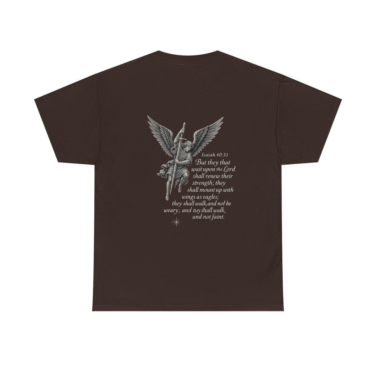 Isaiah 40:31 cotton tee