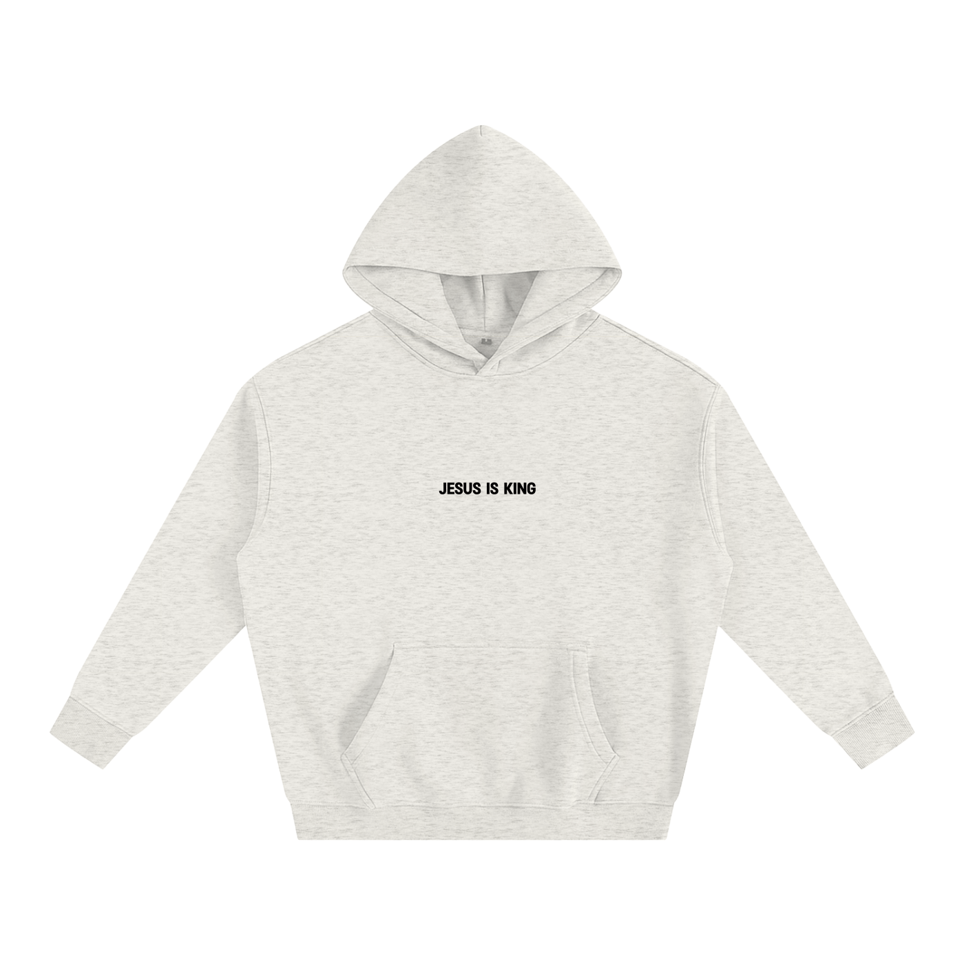 Jesus is King Oversize Fleeced Hoodie